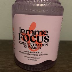 lemme Focus Vitamin Concentration Booster
