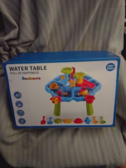 Gominnara Water Table Toy Set-(Opened Box)-Everything inside is New