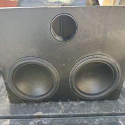 15 Inch Arc Audio Subs In A Custom Box 