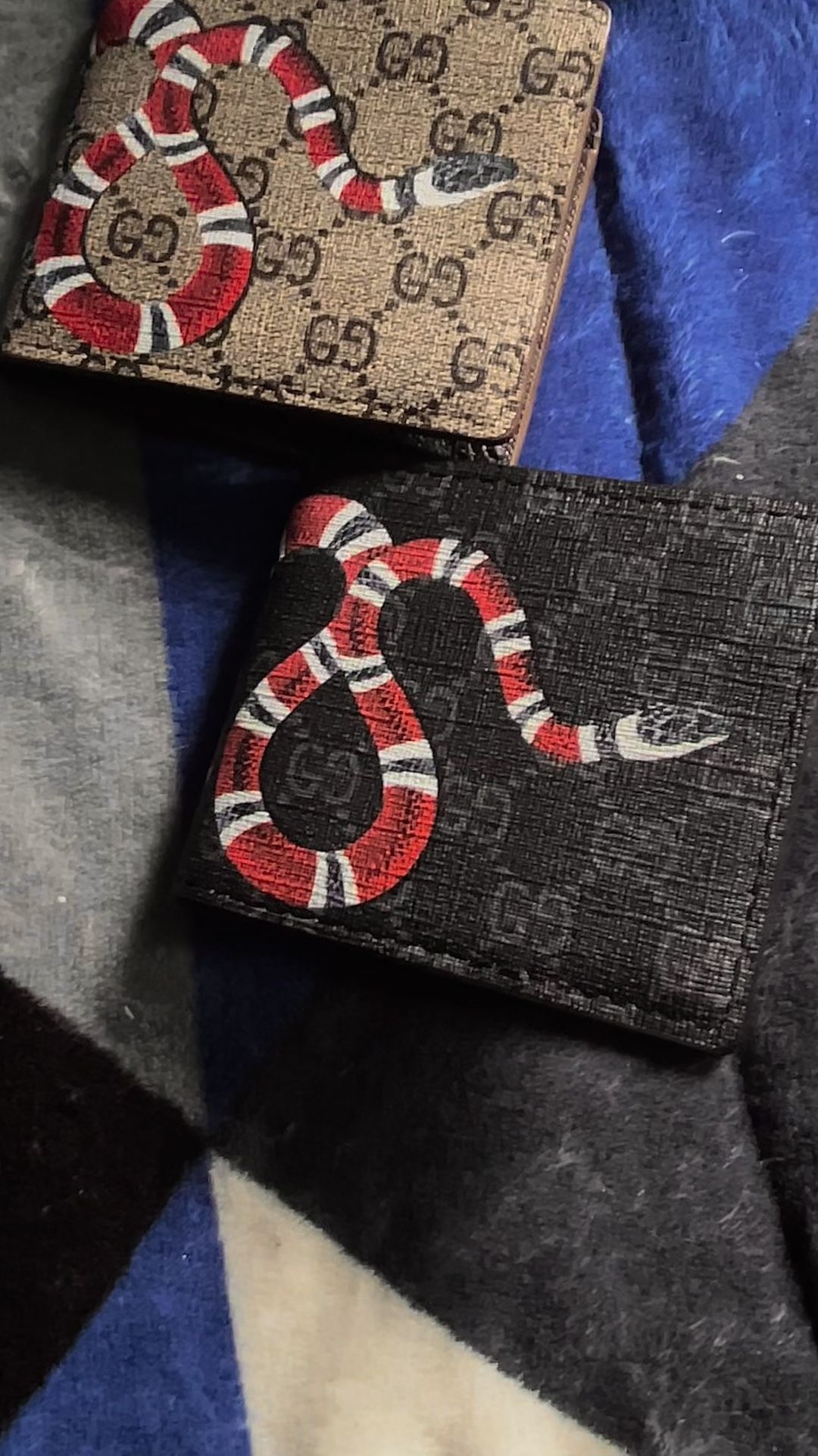 Gucci Snake Wallets