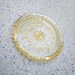 Vintage Owens-Illinois Glass Zodiac Cer-Vit Pie Dish 