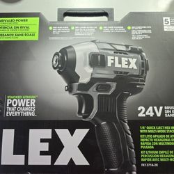 FLEX LITHIUM 24-volt Brushless Cordless Impact Driver (2 Batteries and Charger and Hard Case included)