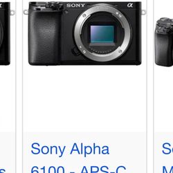 Sony A6100