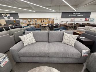 Clayton Cornflower Sofa