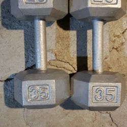 35LB Dumbbell Set