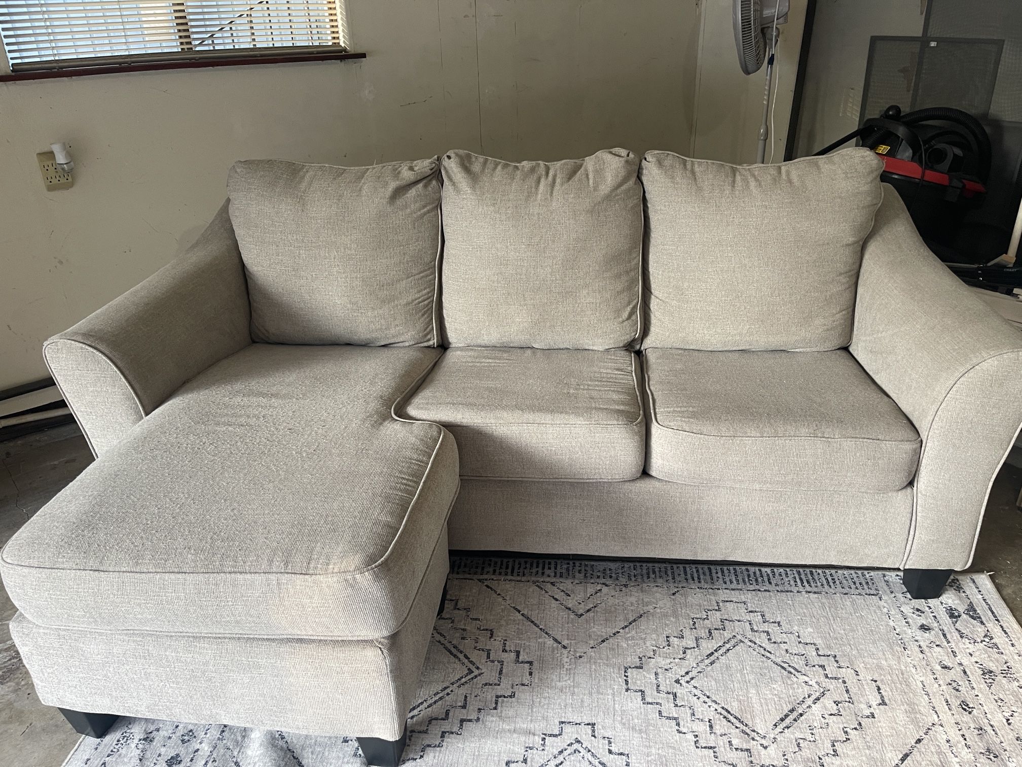 L Shape Couch With pullout Bed