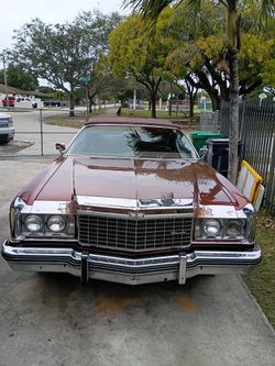 Chevy Caprice classic convertible 1974