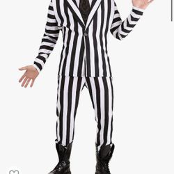 Unisex Beetlejuice Costume