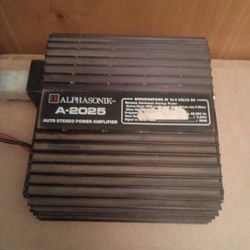 ALPHASONIK A-2025, 50W AMPLIFIER 