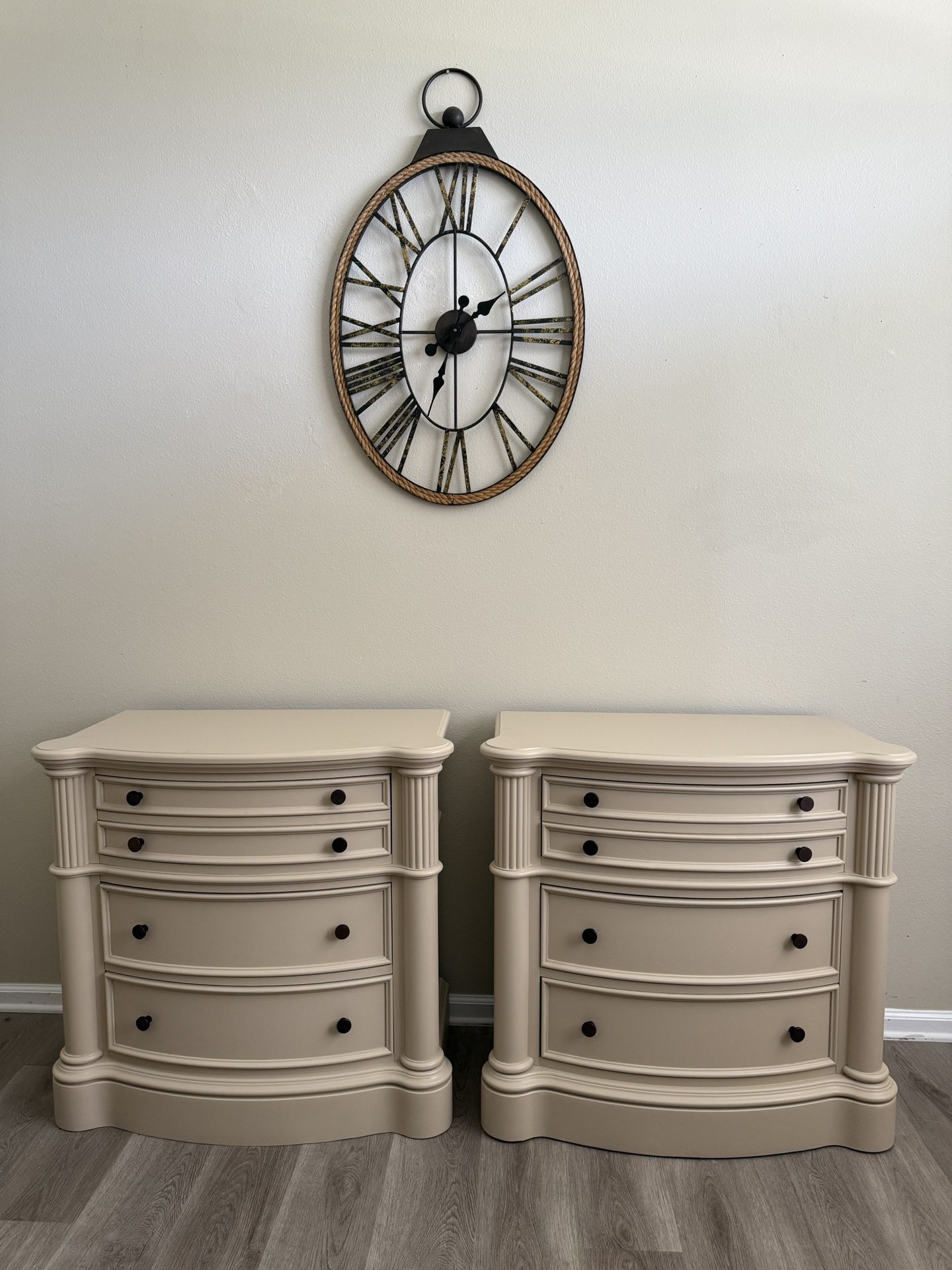 Gorgeous Pair of Oversized Nightstands
