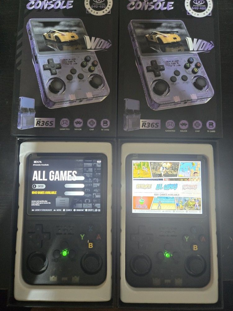 R36S console custom setup