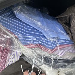 Mens Clothing Lot Suits, Ties Pants Coats 