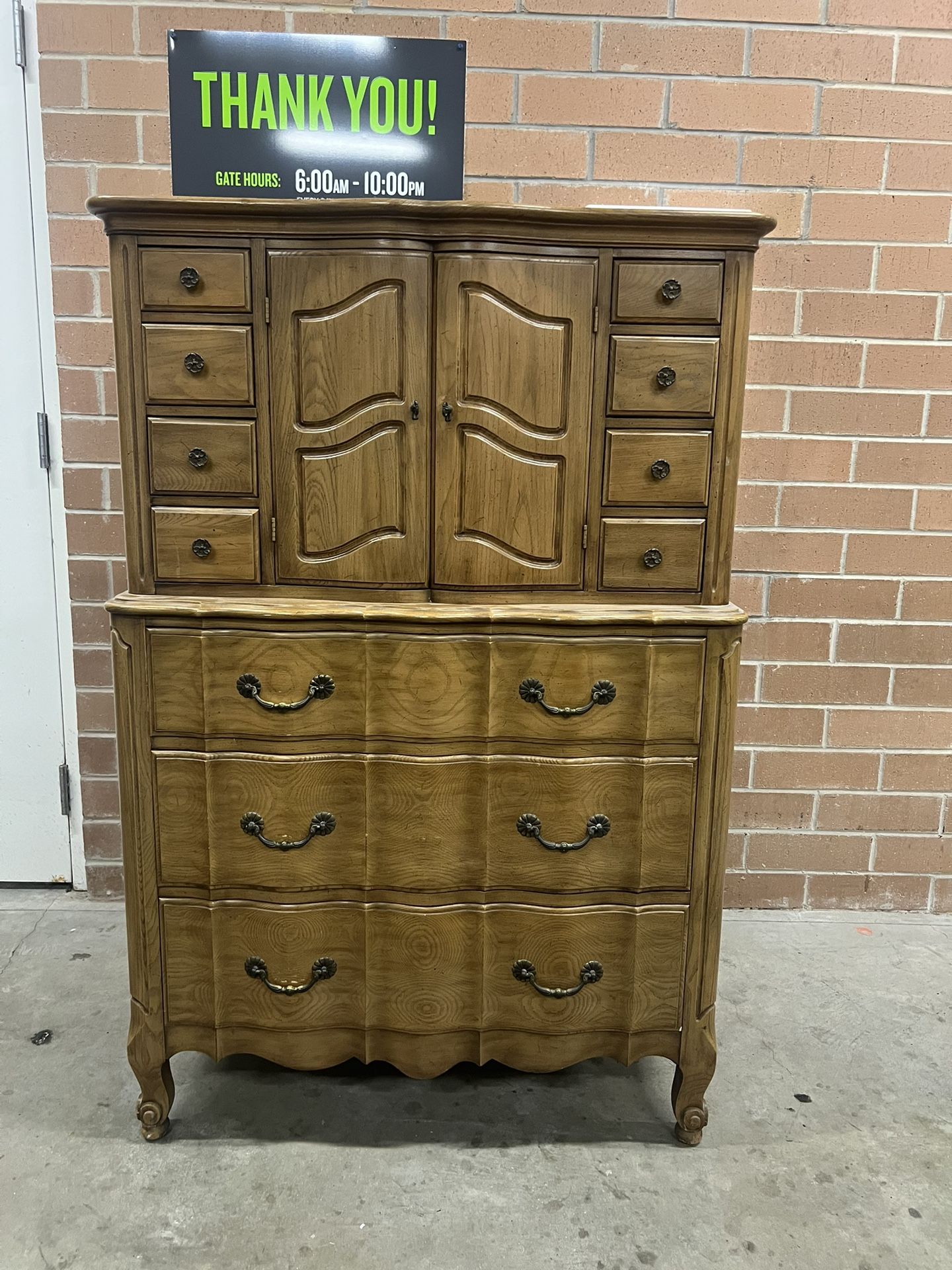 Davis Cabinet Company Tallboy Dresser