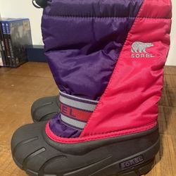 Sorel size 13 Snow Boots Like new, Used Once 