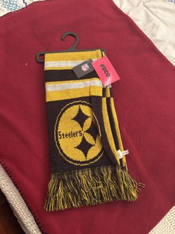 New NFL Pittsburgh Steelers Scarf