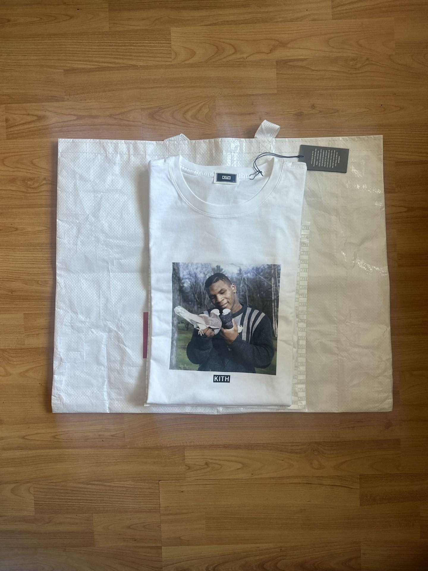 Kith Mike Tyson Pigeons T Shirt White Size 2XL