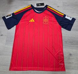 SPAIN WORLD CUP SOCCER JERSEY