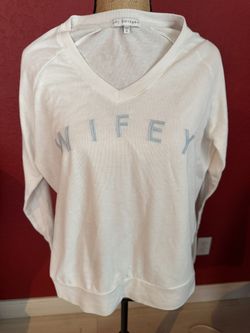 Wifey Long Sleeve Lady’s Shirt Size Small