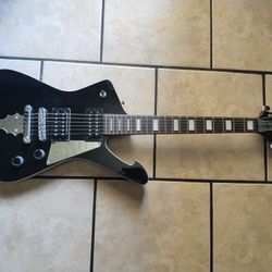 Ibanez PSM10 Paul Stanley Signature Iceman Mikro kiss Guitar