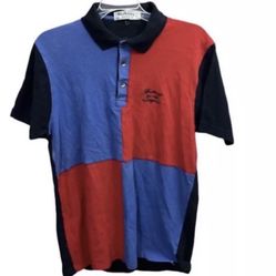 VTG Burberrys Clolorblocked Shirt RARE Size M