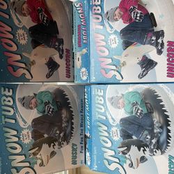 Unused Inflatable Animal Snow Tubes
