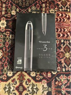 LIVESCRIBE SMART PEN 3 BLACK EDITION (Brand New/Never Opened)