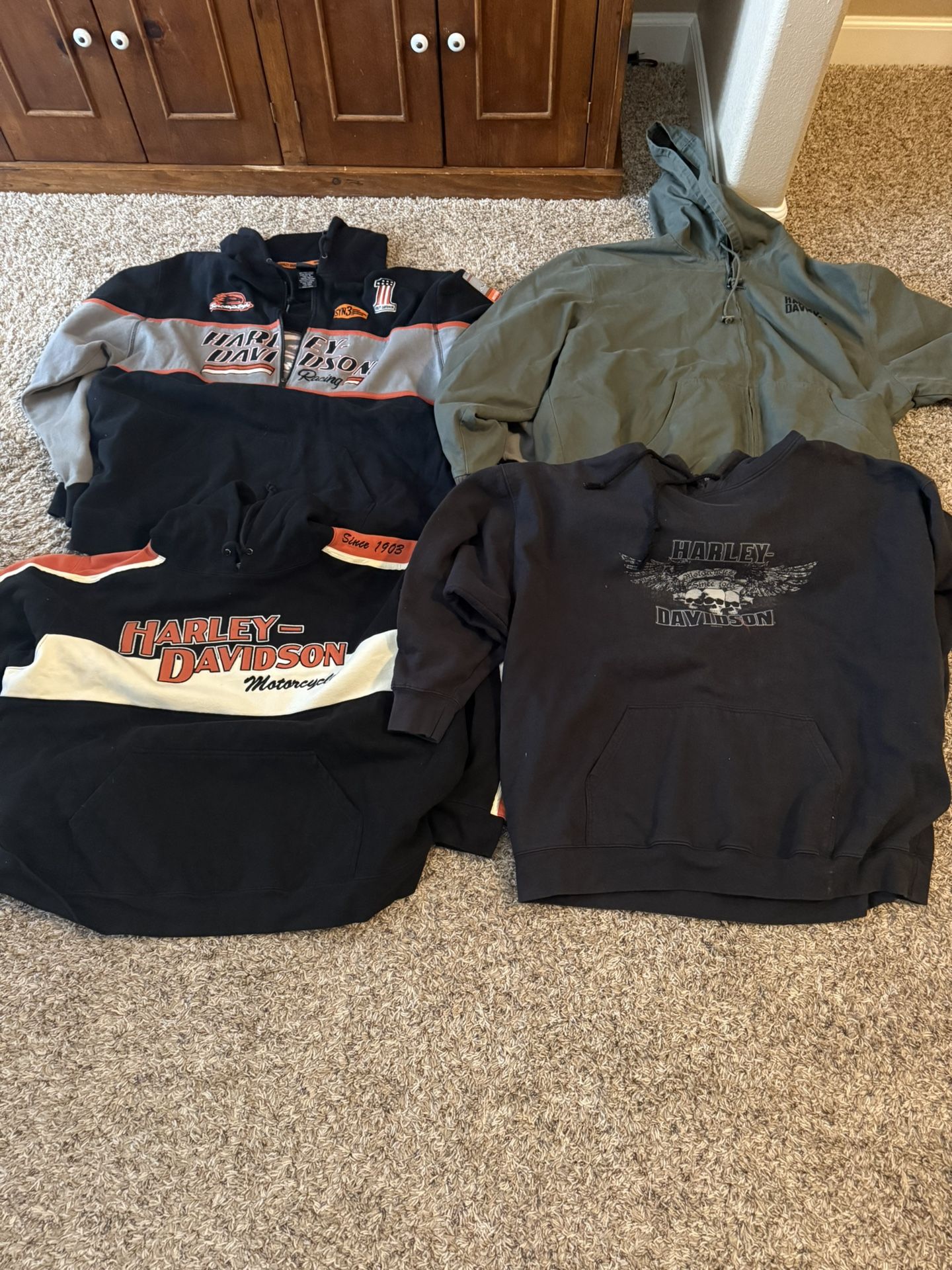 Harley Davidson Hoodies and Jacket