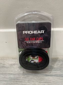 PROHEAR GEP01 Gel Ear Pads for 3M Peltor Headsets Upgraded WorkTunes Cushion