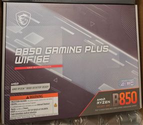 MSI B850 Gaming Plus WiFi 6E Motherboard