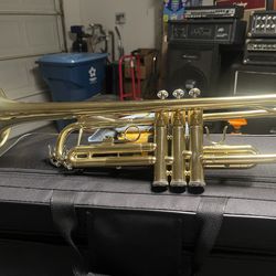 Brass trumpet