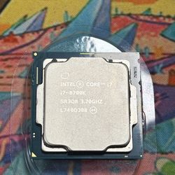 i7 8700k CPU Intel Processor
