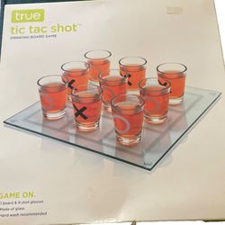 Tic Tac Shot Board Game