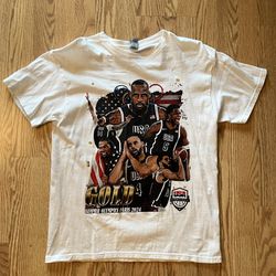 Mens Large Team USA Basketball T Shirt