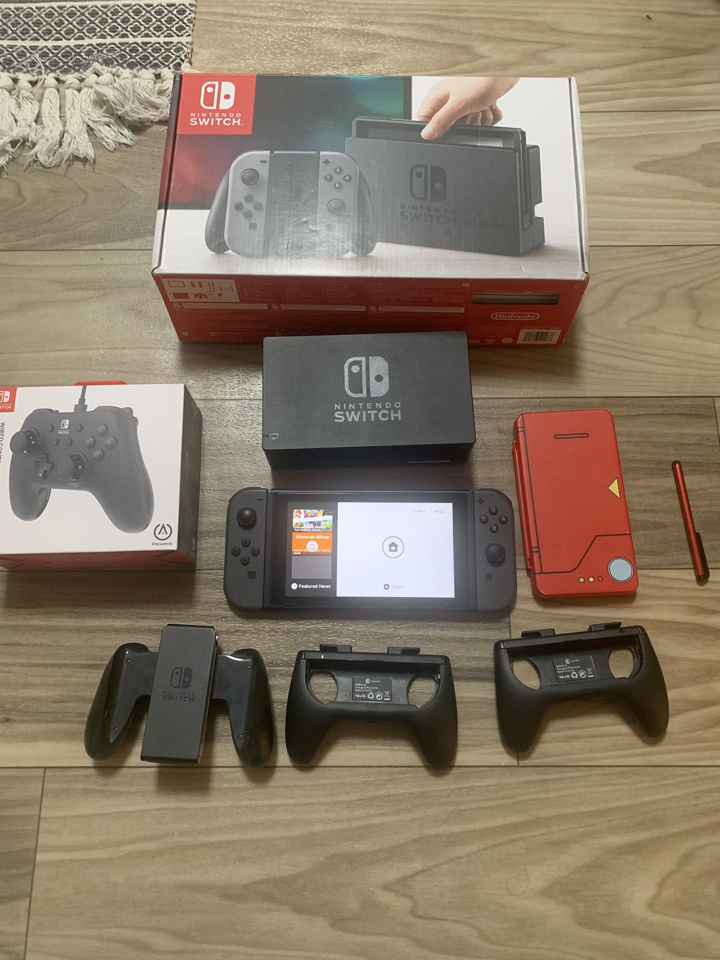 Nintendo Switch W Games And Accessories 