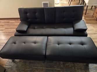Modern Sleeper Sofa with Pull-Out Bed