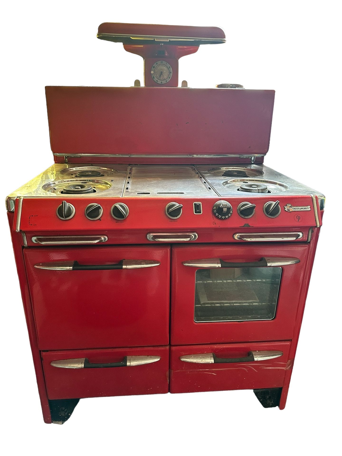 1930’s O’Keefe & Merritt Gas Stove Range
