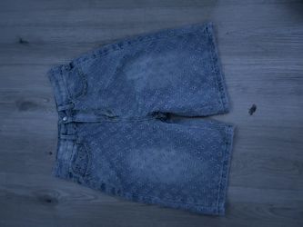 Light Washed Denim Shorts