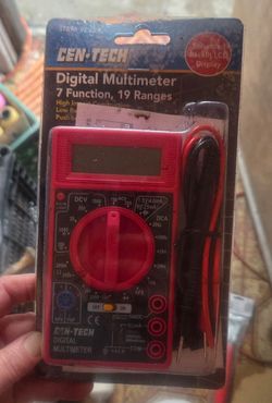 ×3 Multi-meter, ohm tester
