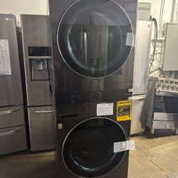 Single Unit Front Load LG WasherTower W/ Center Control (Brand New)