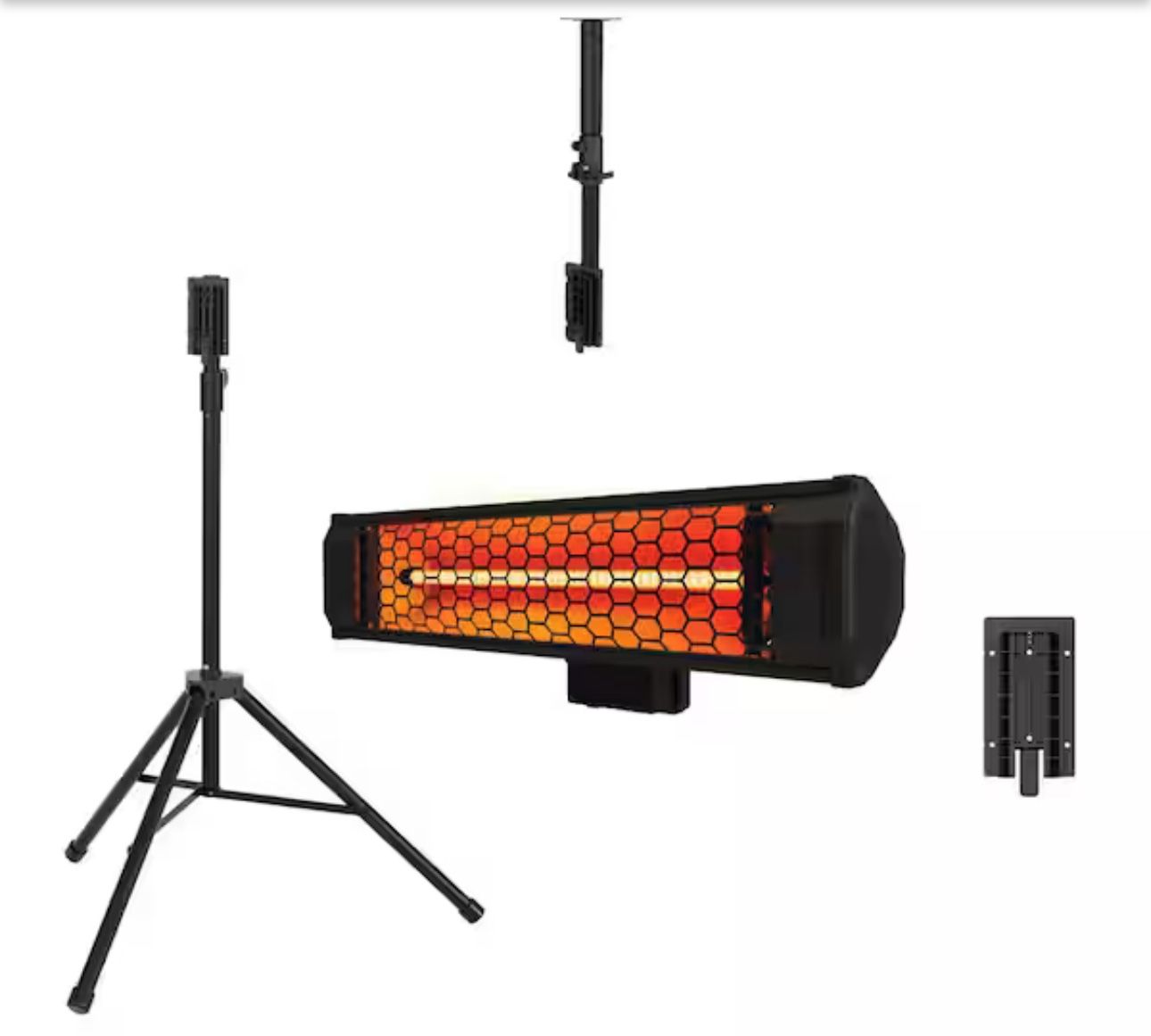 Tradesman 1500-Watt Electric Indoor/Outdoor Quartz Infrared Portable Space Heater w/Tripod
