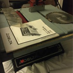 Delta Table Saw 8 1/4”