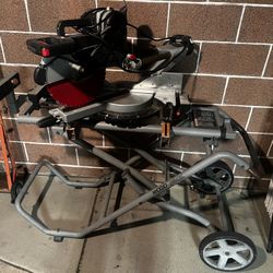 12in Admiral Miter Saw + Ridgid Mobile Miter Stand 