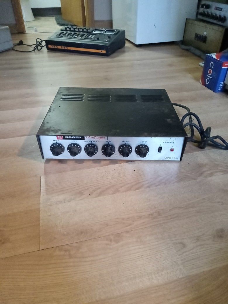 Vintage Bogen Challenger Amplifier