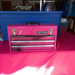 Craftsman Pink Toolbox