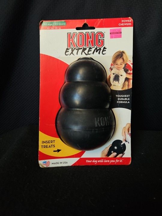 Kong Extreme Extra Extra Large Dog Chew Toy Black XXL