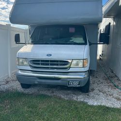 Class  C Motor Home. Grey