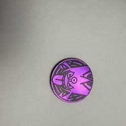 Mega Gengar (Purple) (2014) Pokémon XY Bolt Twister Theme Deck Coin