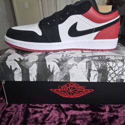 Jordans  (Red, White and black)