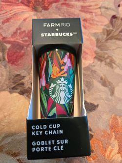 Starbucks Farm Rio Cold Cup Keychain