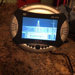 oval small portable dvd player